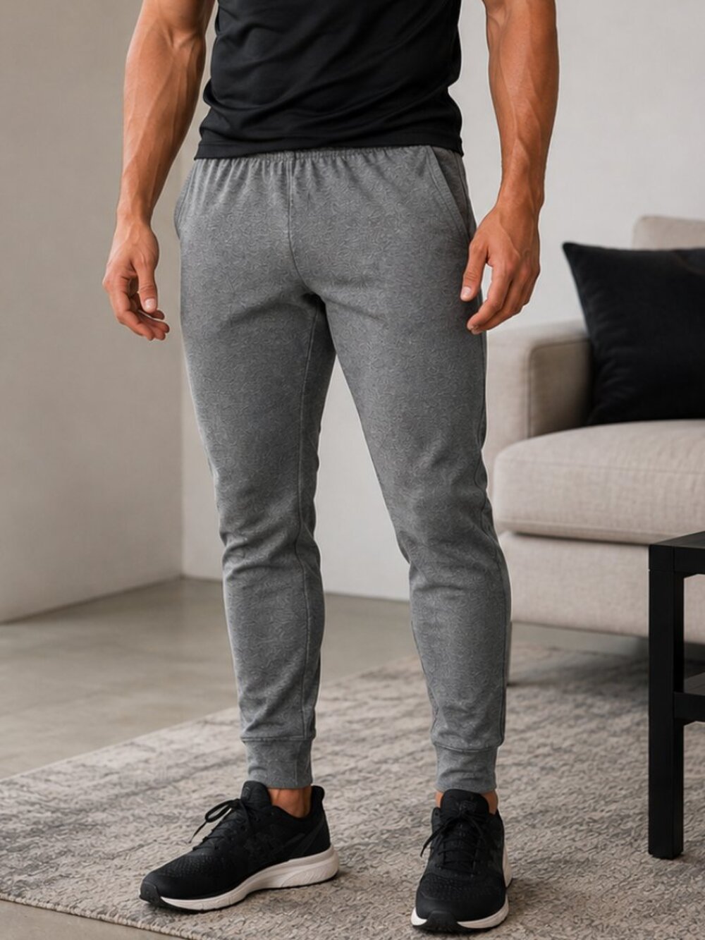 RHONE Reign All Around Active Joggers (Gray)